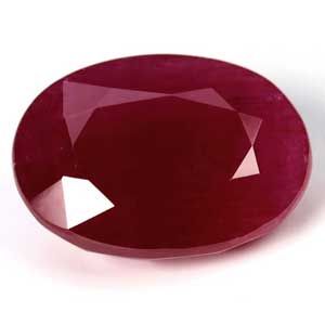 Oval 7.98ct Purplish Red Red Ruby SI Clarity • GIA • 2231372984
