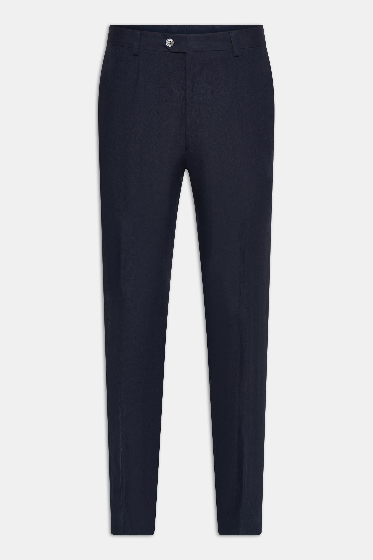 OSCAR JACOBSON Denz Linen Trousers - Dale