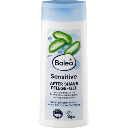 After Shave Pflege - Gel Sensitive, 150 ml Haarentfernung & Rasur by Balea – Available at VivaVoss