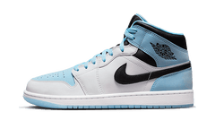 Air Jordan 1 Mid SE Ice Blue Black - Aplug