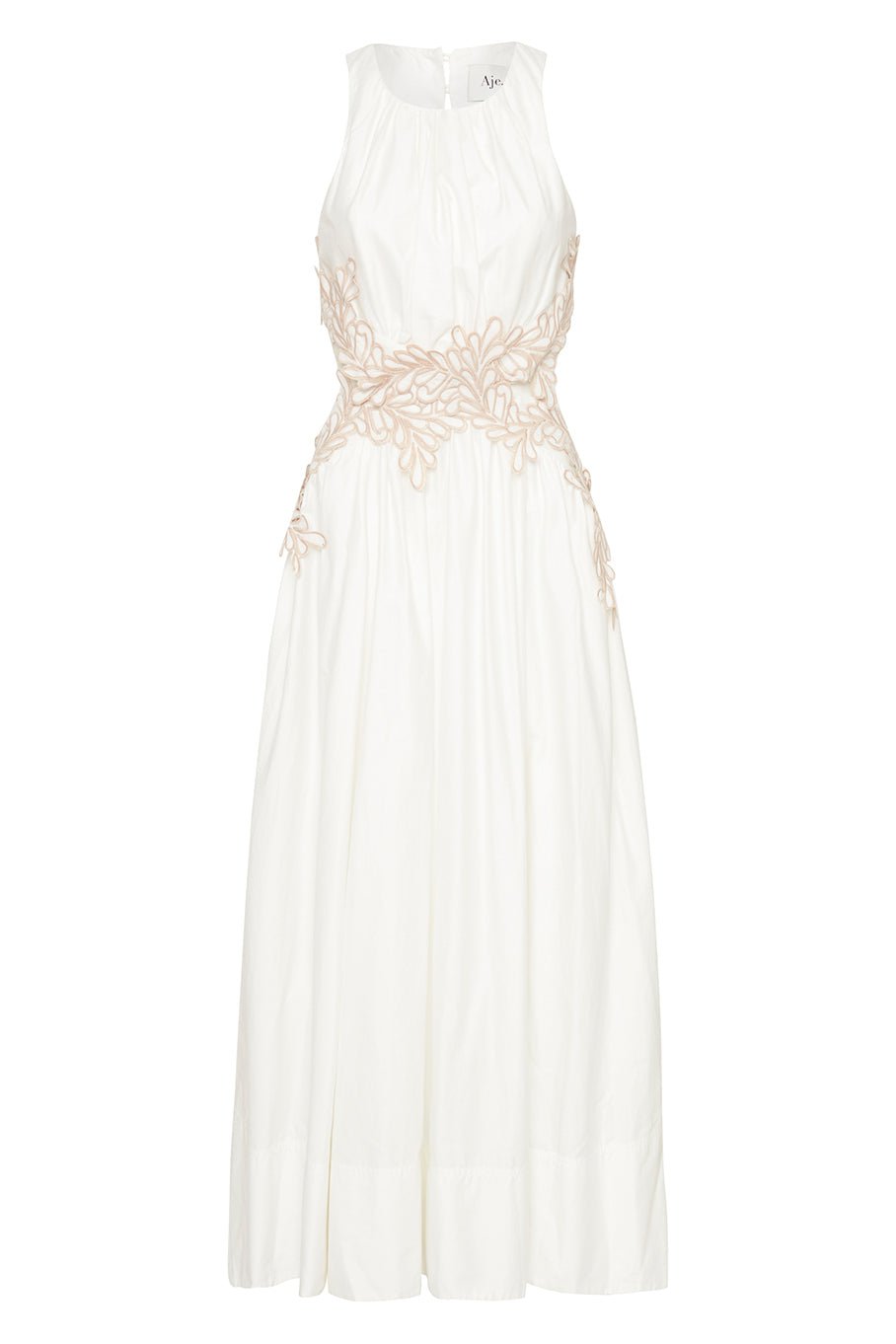 AJE-Botanical Trim Midi Dress-