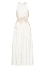 AJE-Botanical Trim Midi Dress-