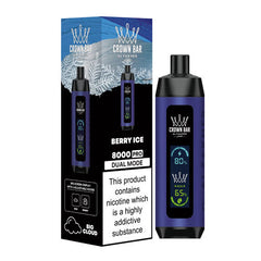 Crown Bar 8000 Puffs Disposable Vape Device - 1PC - Ohm City Vapes