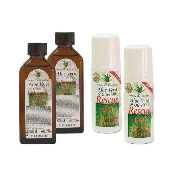 Pack 2 Rescue Gel Arnica + 2 Krauter Ol BIMART SHOP