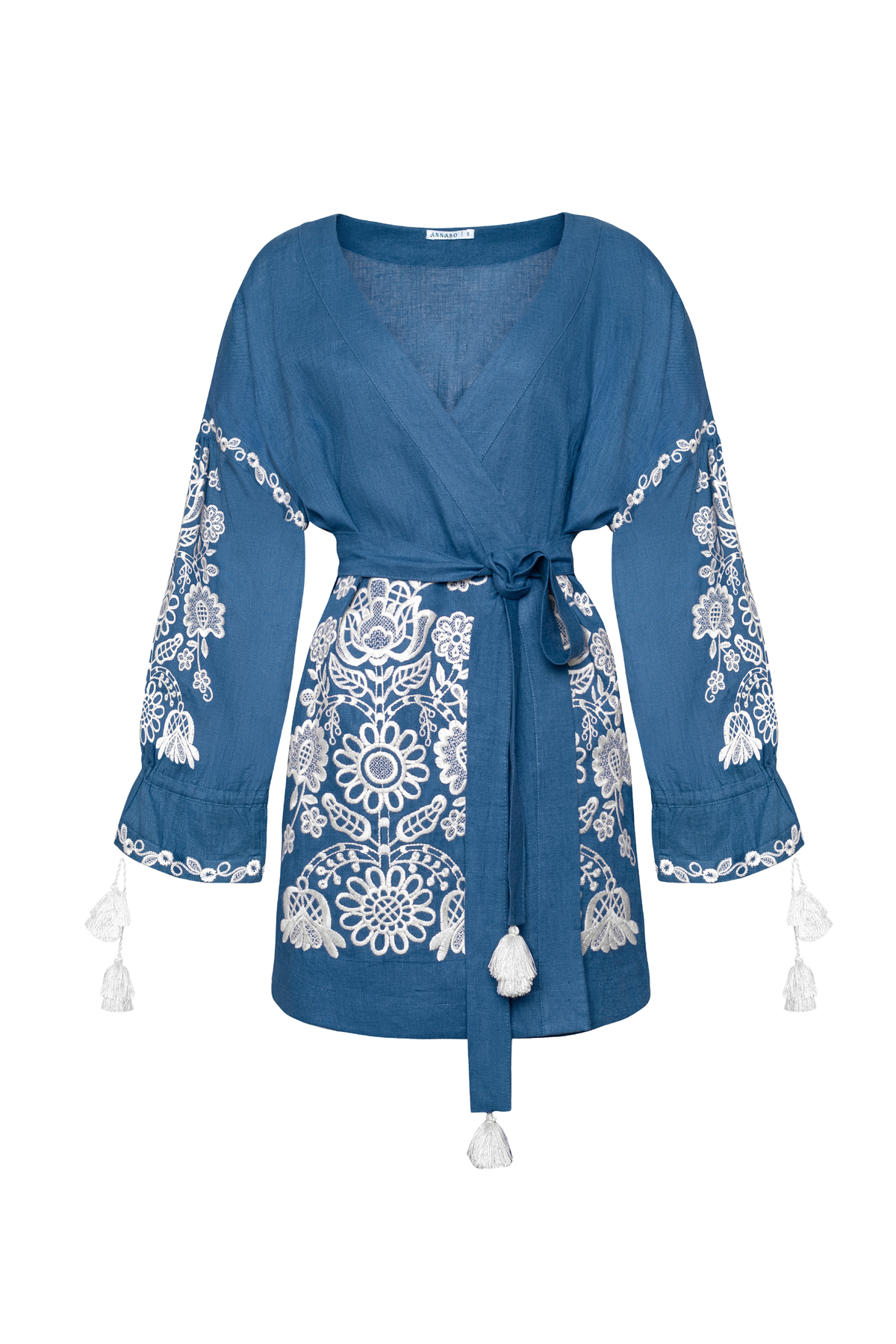 Annabo Bijou Blossom Kimono Mini Dress
