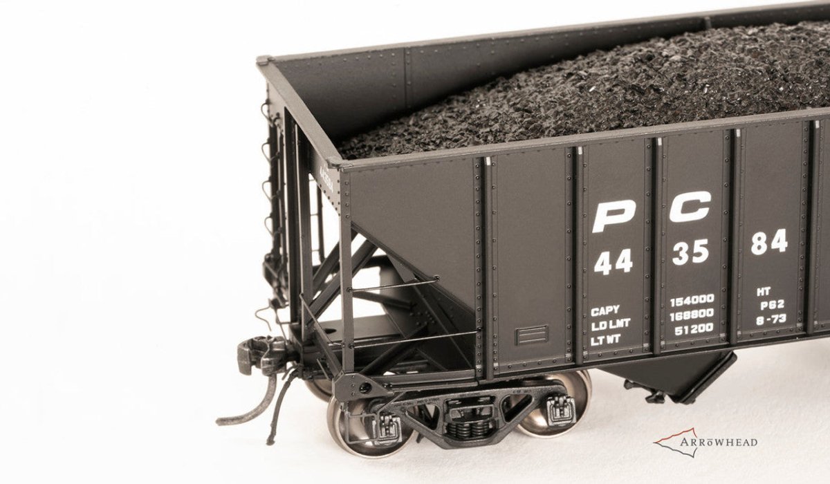 Arrow Head Models HO Scale Penn Central Committee Design Hopper 443878 - Fusion Scale Hobbies