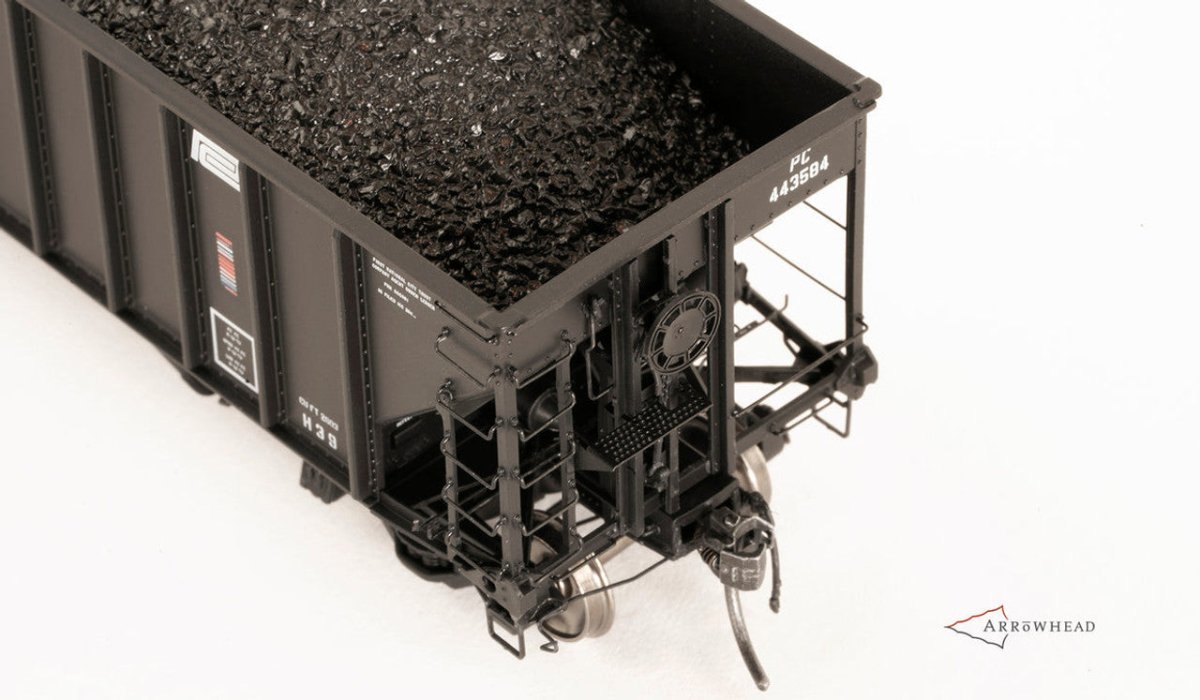 Arrow Head Models HO Scale Penn Central Committee Design Hopper 443878 - Fusion Scale Hobbies