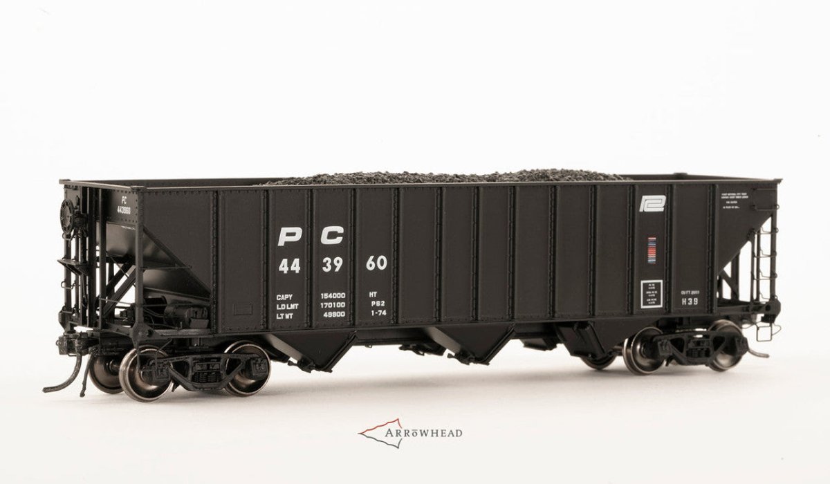 Arrow Head Models HO Scale Penn Central Committee Design Hopper 443878 - Fusion Scale Hobbies