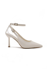 Sloane Cream Court Heels