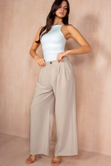Nina Stone Wide Leg Trousers