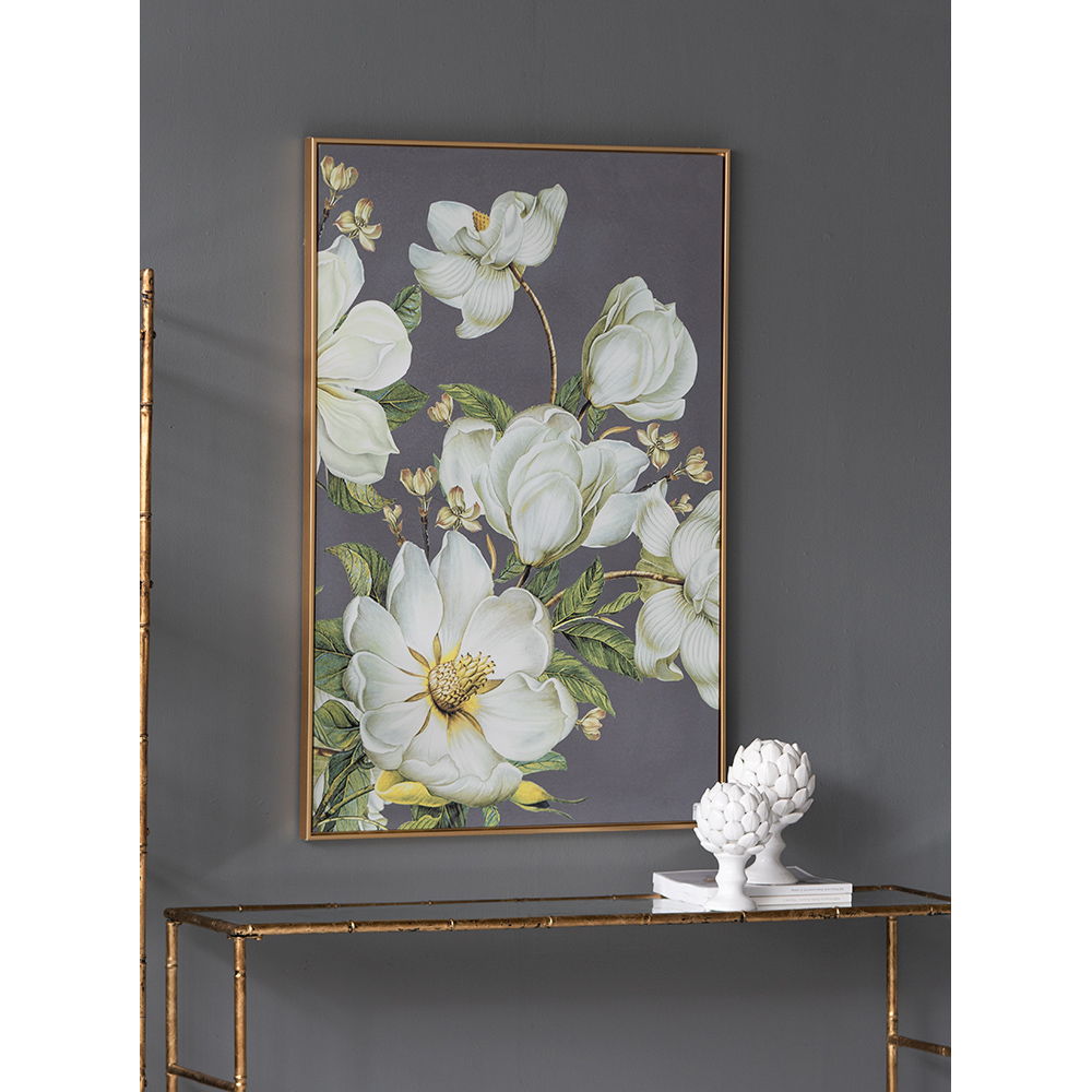 Botanical Wall Art Prints, Home Decor For Living Room Dining Room Bedroom Hallway - Gold Daily Nest