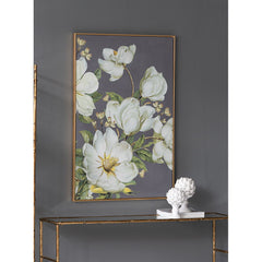 Botanical Wall Art Prints, Home Decor For Living Room Dining Room Bedroom Hallway - Gold Daily Nest