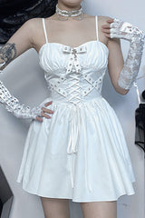 Puff Sleeve Cover Gothic Dress
