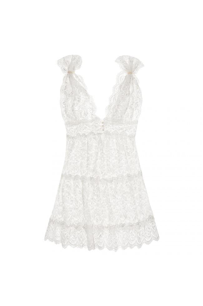 Lolita vit babydoll fram