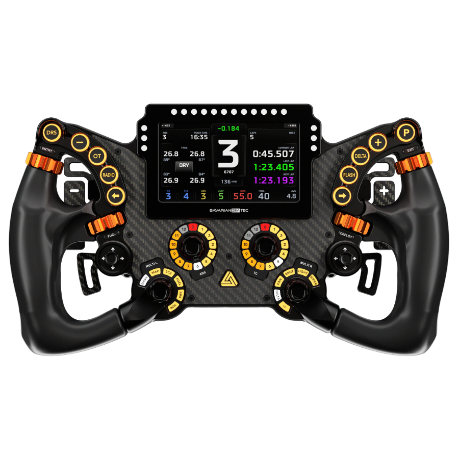 Bavarian SimTec Delta PRO SC – Simucube-ratt med display