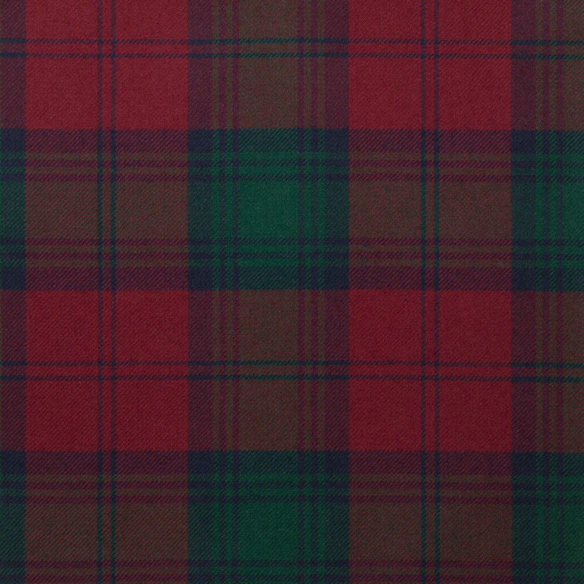 Close-up of the Reiver Wool Sash, highlighting the rich texture and deep colors of 100% pure wool.