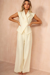 Valeria Lemon Tailored Waistcoat