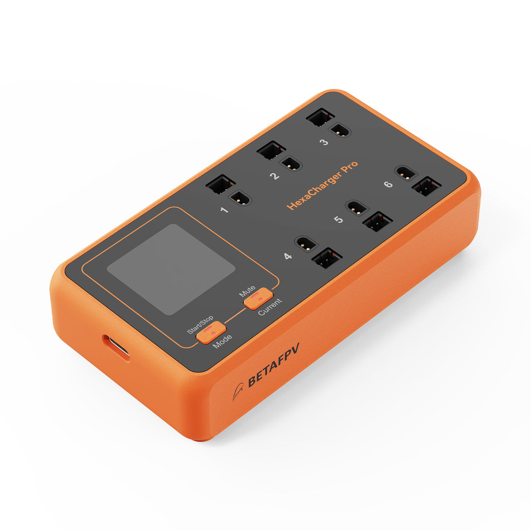 BETAFPV HexaCharger 1S charger for micro FPV drone batteries