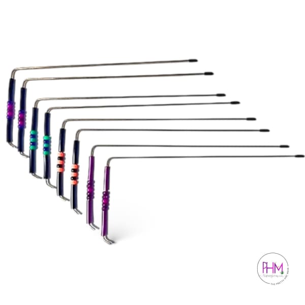 Bewitched Dowsing Rods 🔮 - Black & Purple