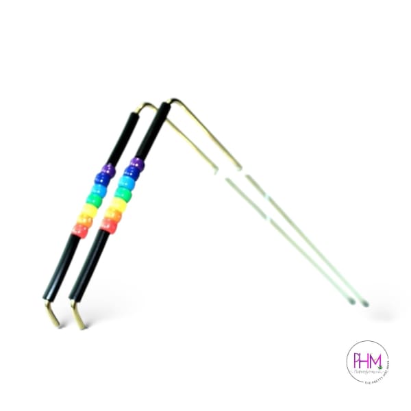Bewitched Dowsing Rods 🔮 - Rainbow Chakra