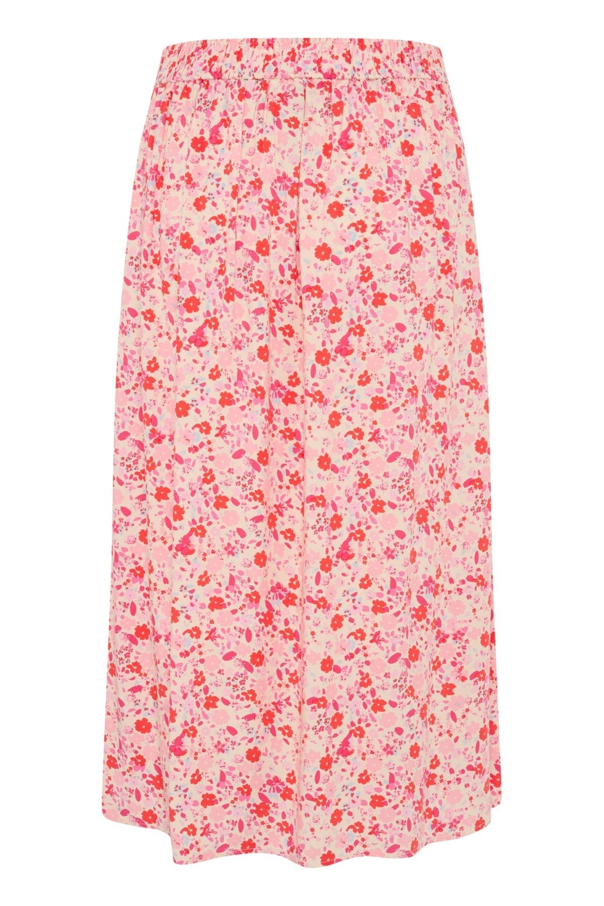 Biserapw Skirt Mandarin Red Mini Flower | Skjørt | Smuk - Dameklær på nett