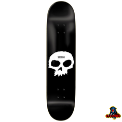 ZERO DECK SINGLE SKULL  Black/ White