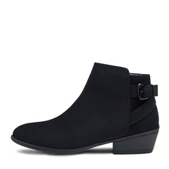 Vepose Women's 911 Ankle Boots Low Heels Chunky Perforated Western Shoes