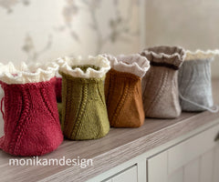 🧦 Blondesokken – elegant og unik hverdagssokk Størrelser: 37–42