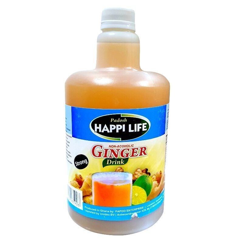 Lot de 12 | Jus de gingembre | HAPPI LIFE | Bella | (12x1l)