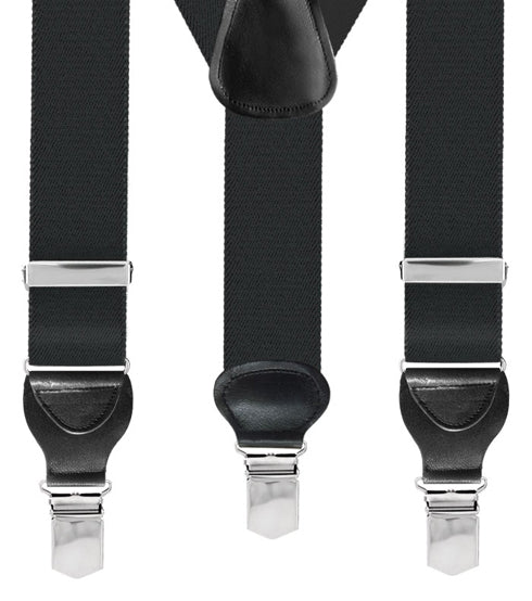 Bretella Inserti Pelle Nero