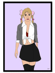 "Britney Spears" av Thea W. | Limited Edition Kunstplakat | People of Tomorrow