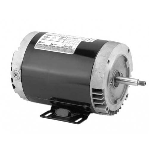 Nidec US Motors D1S1ACR ODP 3-Phase C-Face Motor, 1 HP, 3600 RPM, 208-230, 460V, 56C Frame