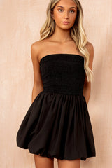 Joan Black 2 in 1 Embellished Puffball Dress