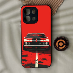 Oppo A6 4G - Classic Racer Vibes - Premium Metal Printed Soft Bumper Shock Proof Case