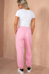 Olivia Candy Pink Oversized Joggers