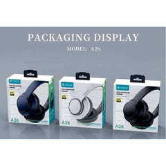 Bluetooth headphones – Celebrat A26 – White