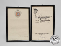 two_award_certificates_for_firefighter_emil_zolland;_berlin_c_6661_1