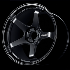 Advan GT Beyond 19x9.0 +22 5x120 Racing Titanium Black Wheel