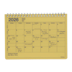 Calendrier Mensuel 2026 Jaune M - MARK'S