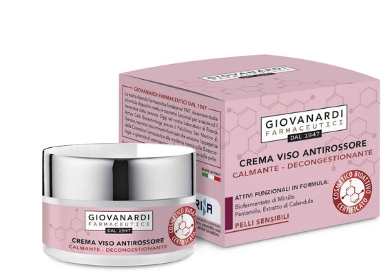 GIOVANARDI CREMA VISO 50ML ANTIROSSORE