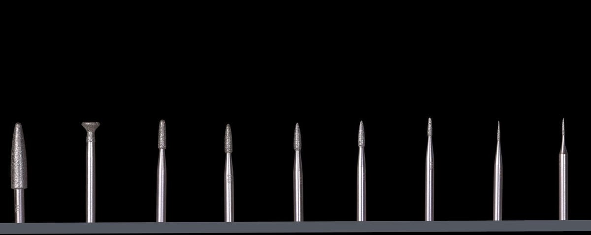 'DAS Set', Diamantschleifkörperset nach Y. Odanaka (8-tlg.)