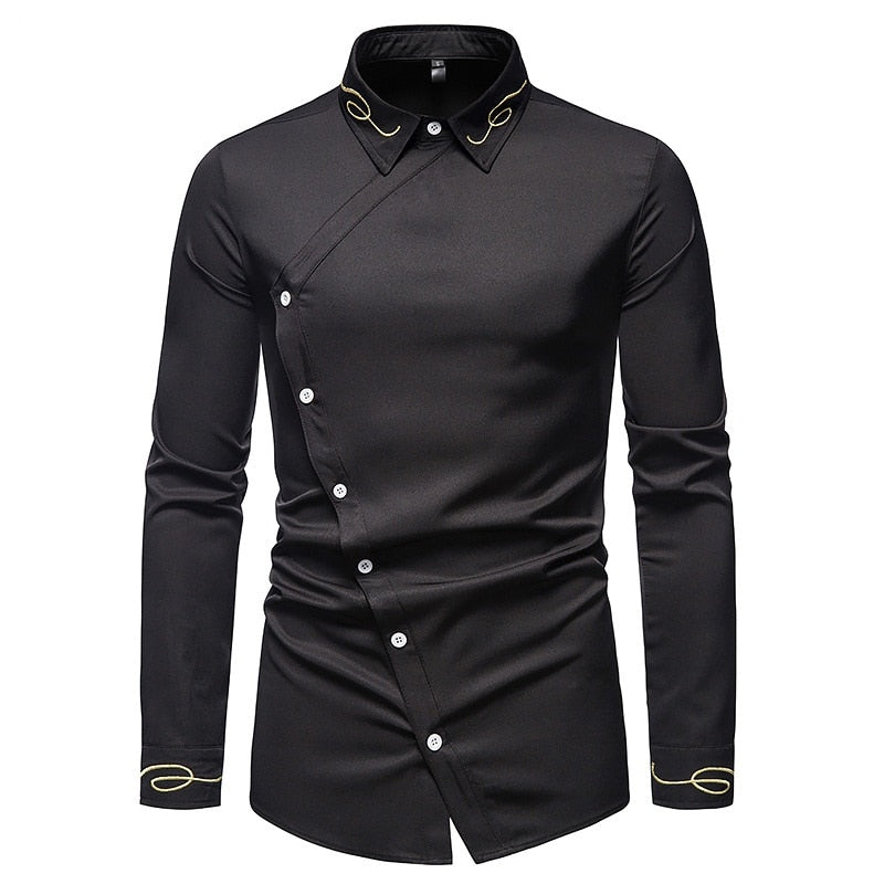 Chemise Gothique Asymétrique