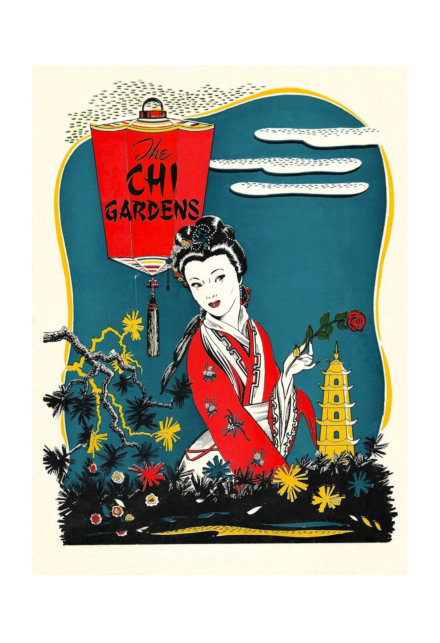 Harley Spiller Collection The Chi Gardens Regina Canada 1950s Cool Culinaria