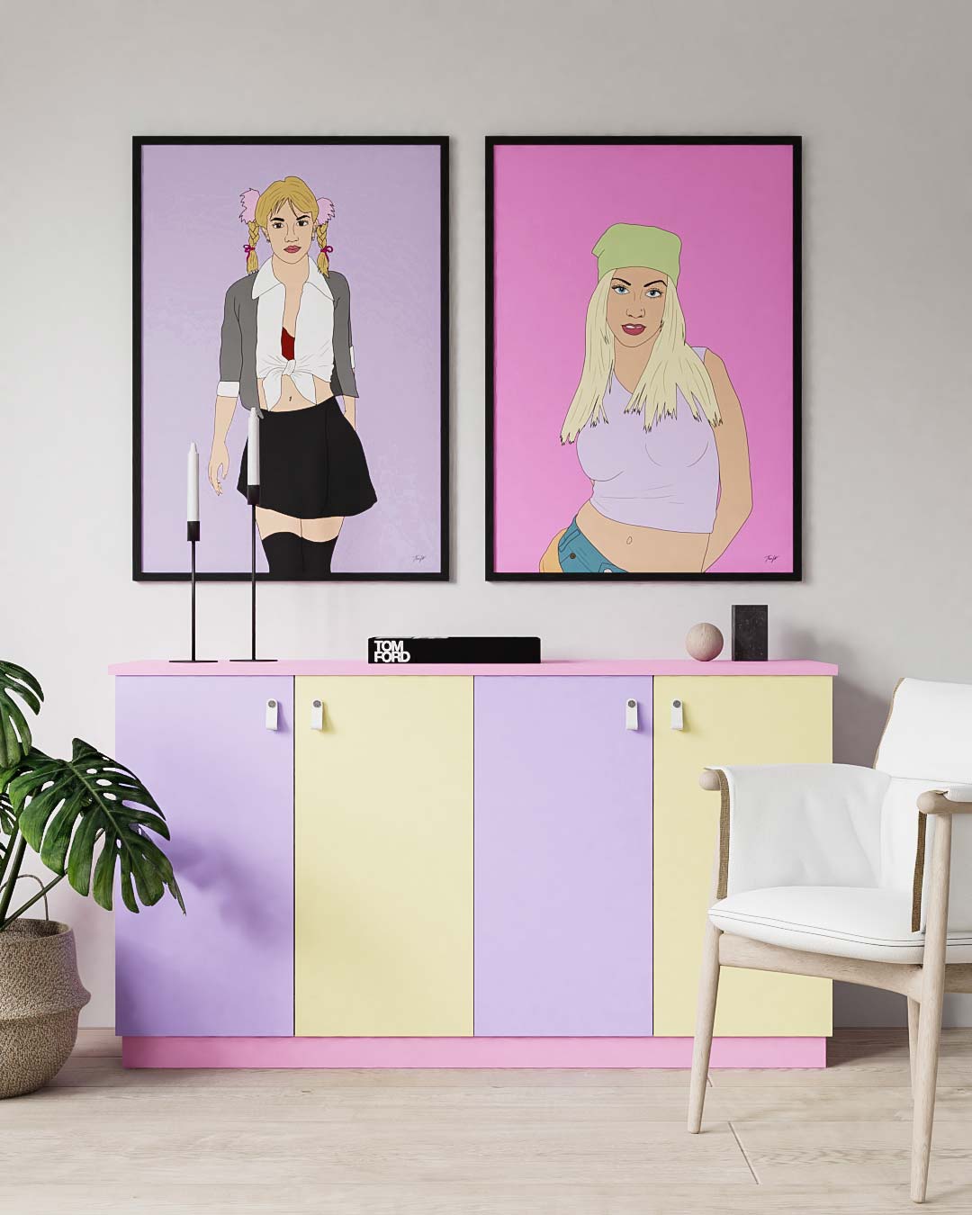 "Britney Spears" & "Christina Aguilera" | Posters & Kunstplakater | People of Tomorrow