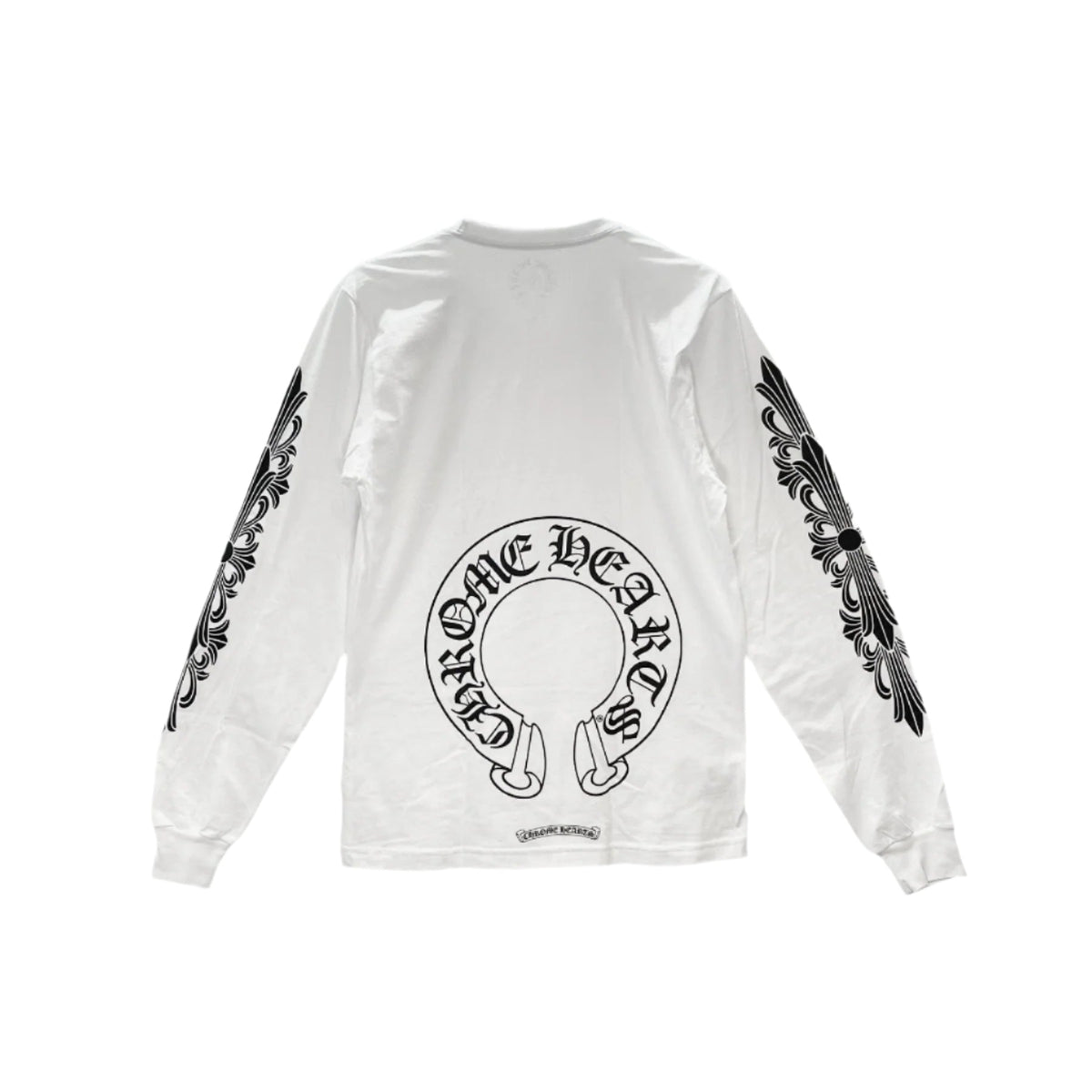 Chrome Hearts Classic Horseshoe Logo Long Sleeve T-shirt - SHENGLI ROAD MARKET