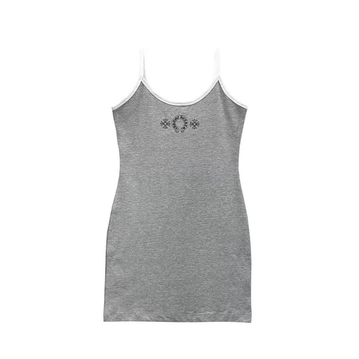 Chrome Hearts Gray Horseshoe Tank top Dress