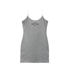 Chrome Hearts Gray Horseshoe Tank top Dress