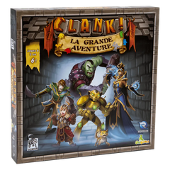 Boîte du jeu de société CLANK! - EXT. LA GRANDE AVENTURE - 2-6 joueurs, 30 - 60 min, 14 ans+ | AdventureBox