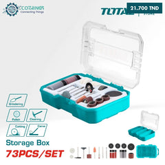 Coffret d’Accessoires pour Meule Droite – 73 Pièces – TAKMG7072