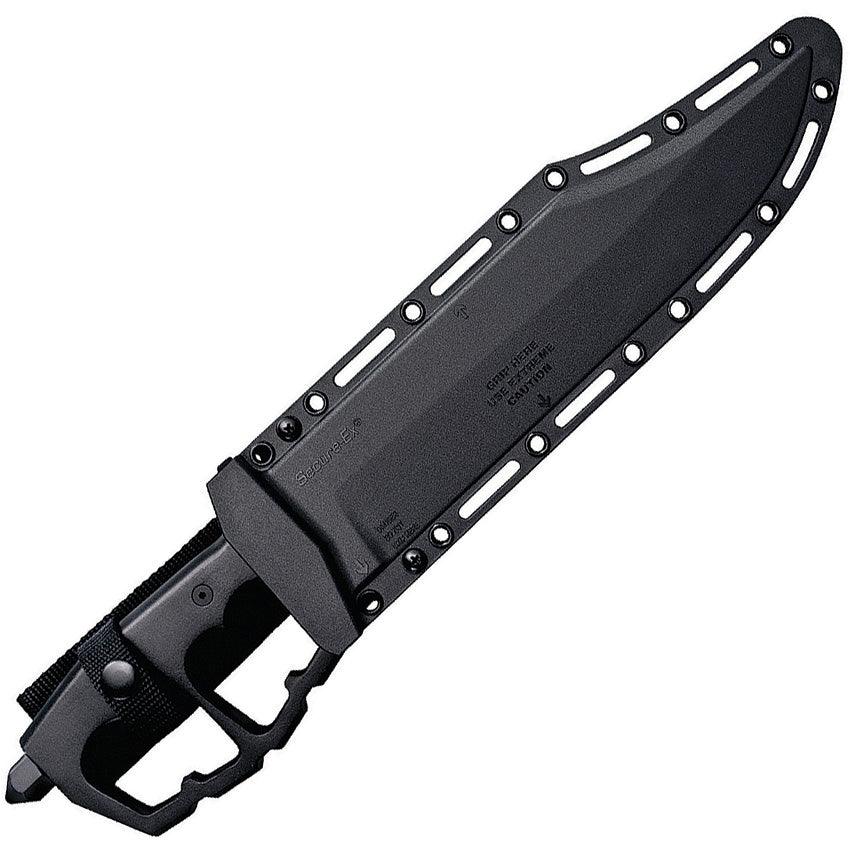 Cold Steel Chaos Bowie Black Aluminum Handle SK-5 HC - Knives.mx